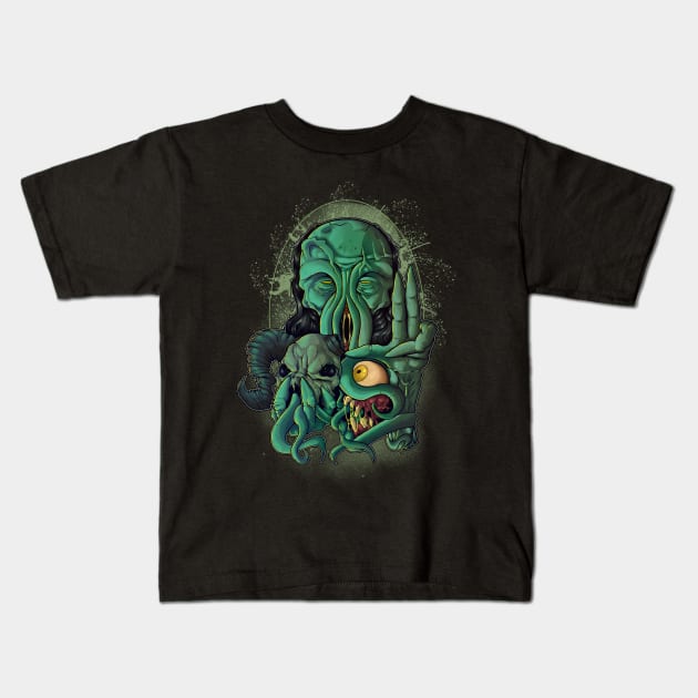 Most popular Cthulhu Kids T-Shirt by vladPrival